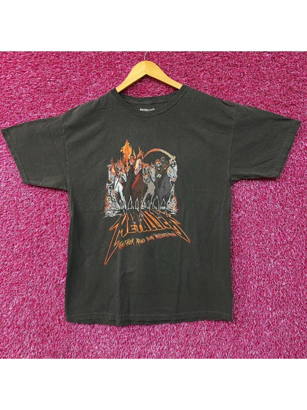 Metallica Four Horsemen of the Apocalypse Rock Tshirt size Medium